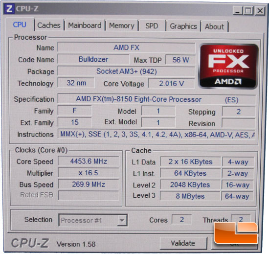 CPU FX overclockeada