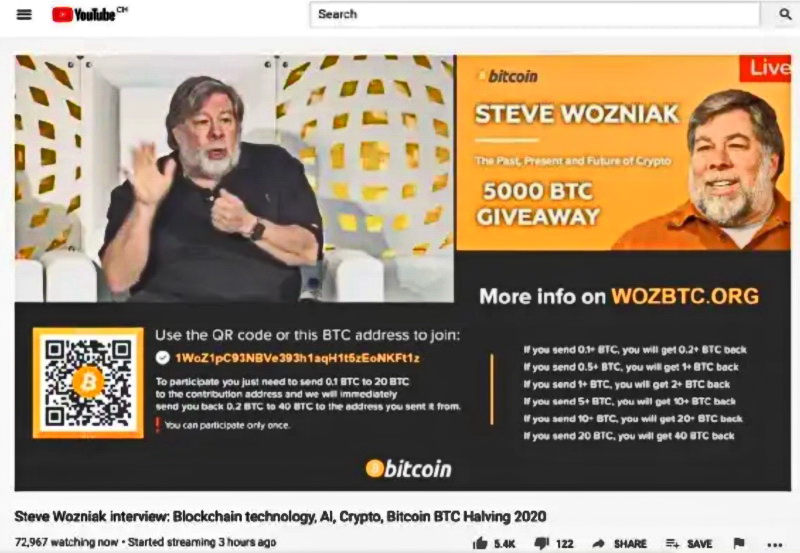 Steve Wozniak demanda a YouTube