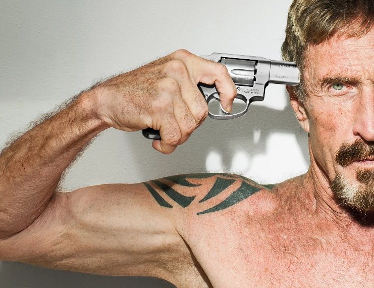 The legendary John McAfee arrested