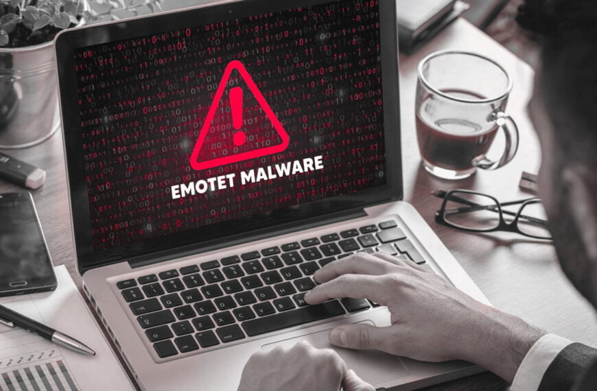 Emotet malware bug