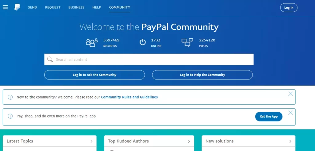 Comunidad PayPal