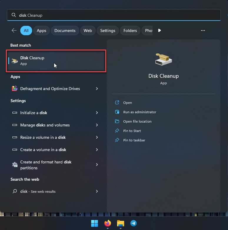 Disk cleanup search Computer keep freezing