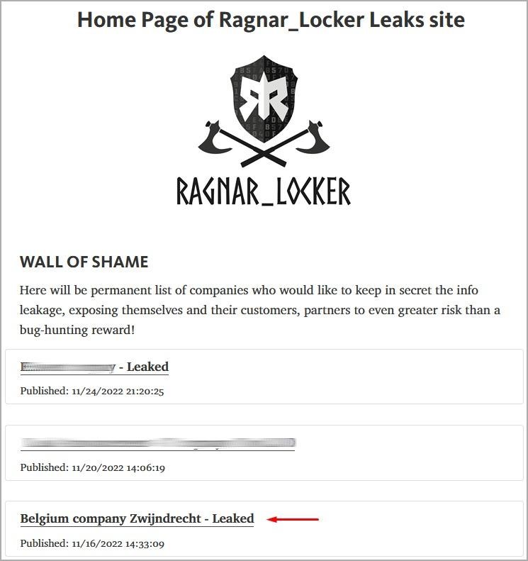 ransomware Ragnar Locker
