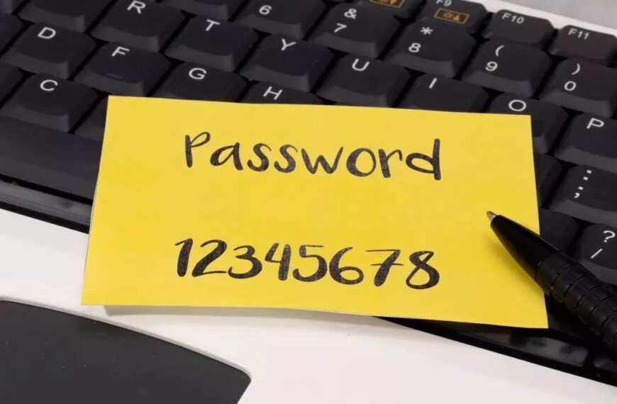 the most common passwords