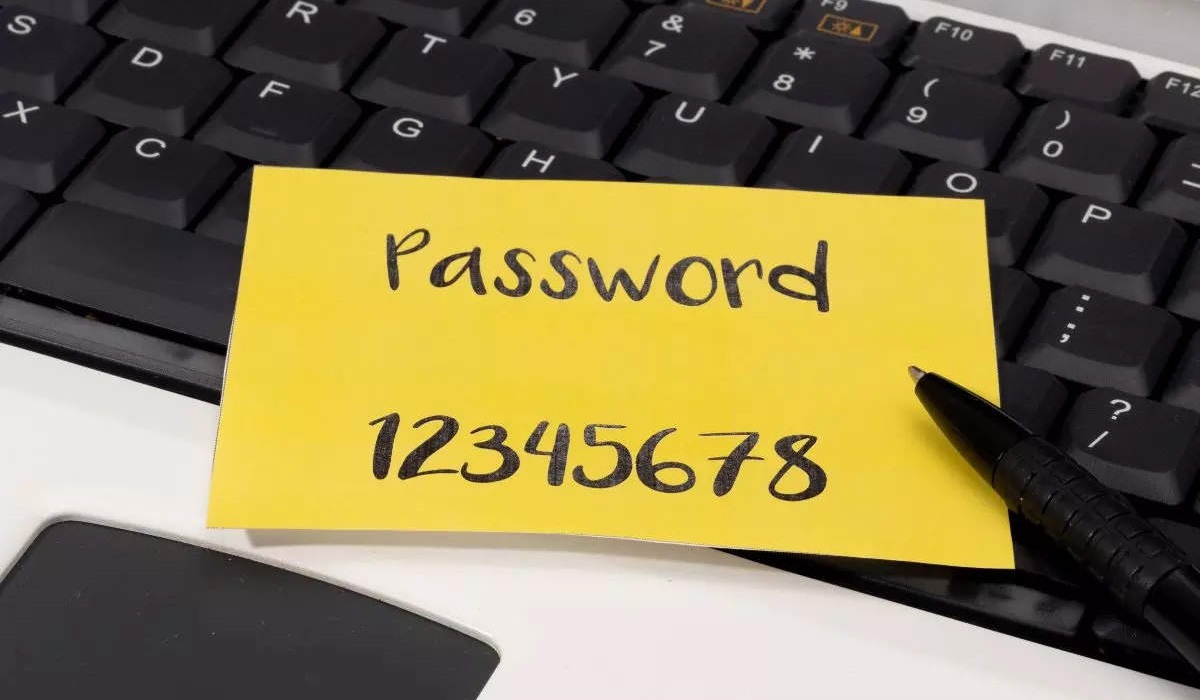 the most common passwords