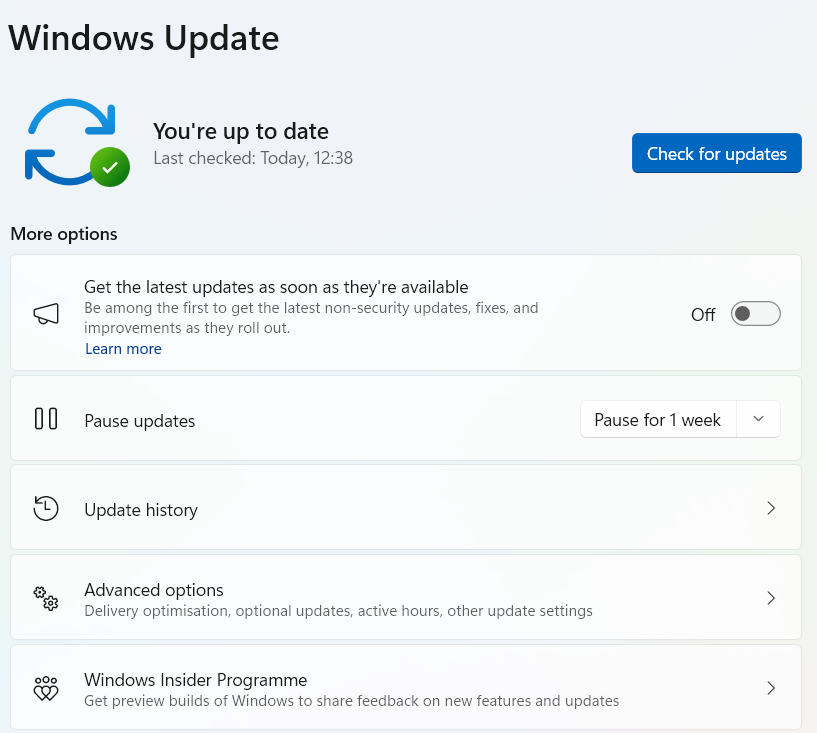 UsoClient.exe archivo de Windows Update