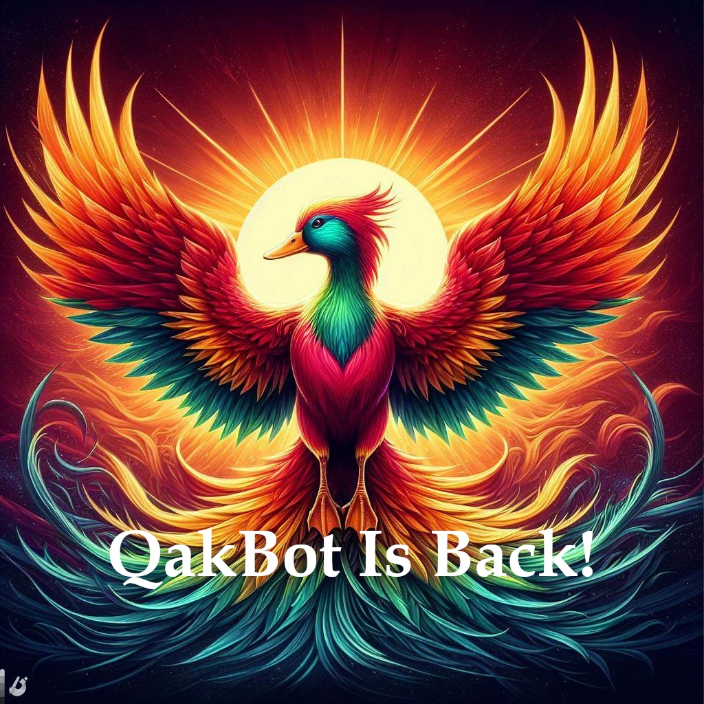 QakBot Is Back, Microsoft Threat Intelligence Reports