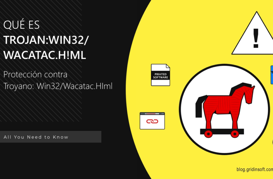 Trojan:Win32/Wacatac.H!ml Análisis y eliminación de amenazas