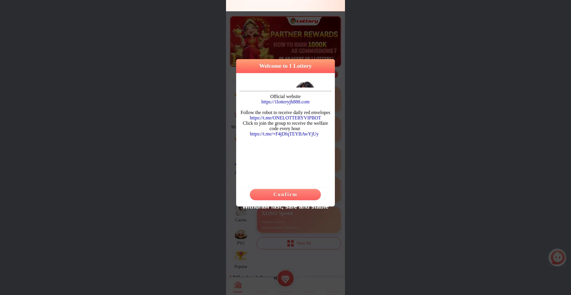 1lotteryzz.com Screenshot