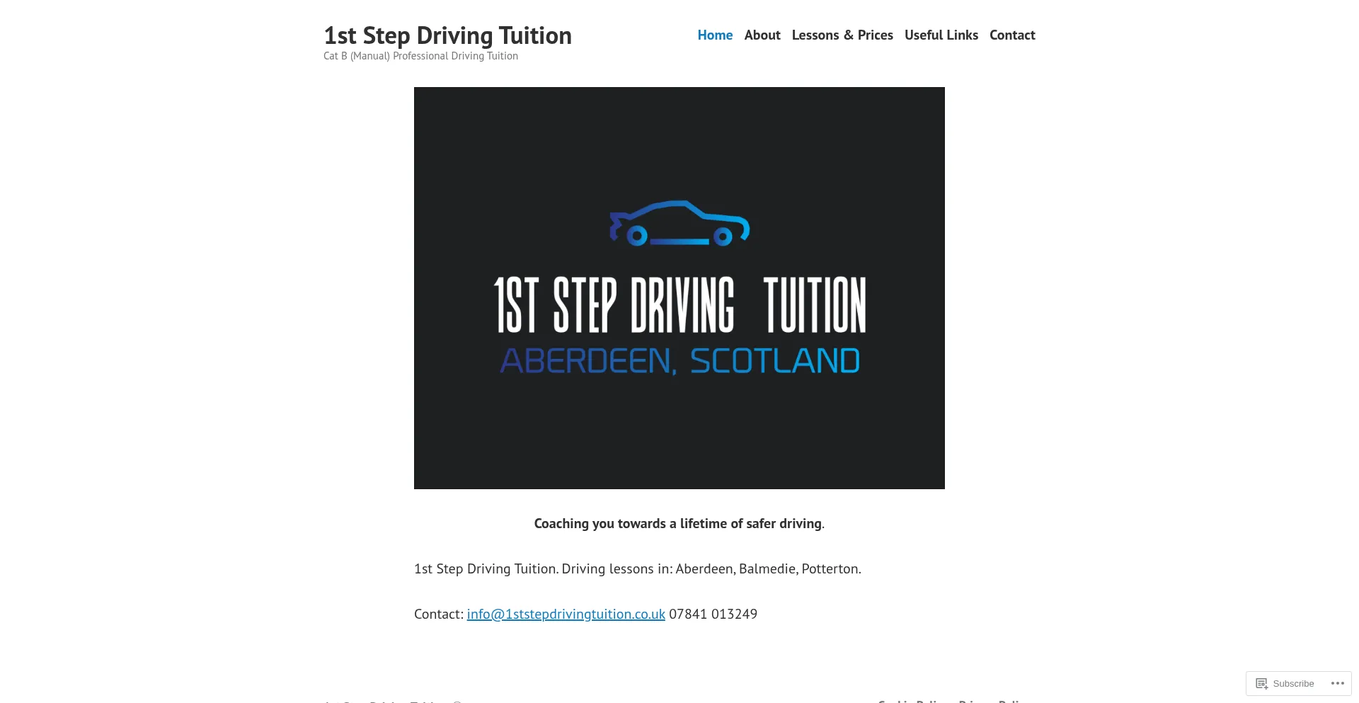 1ststepdrivingtuition.co.uk