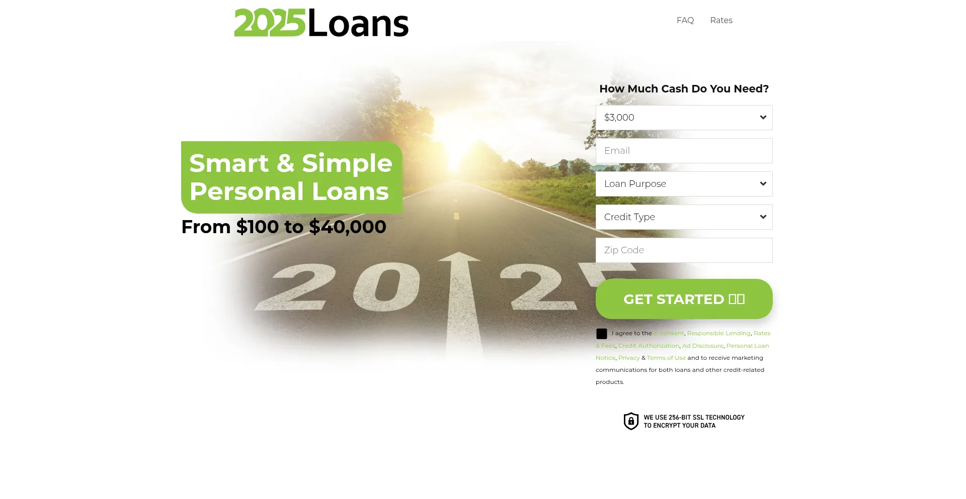 2025loans.com Screenshot