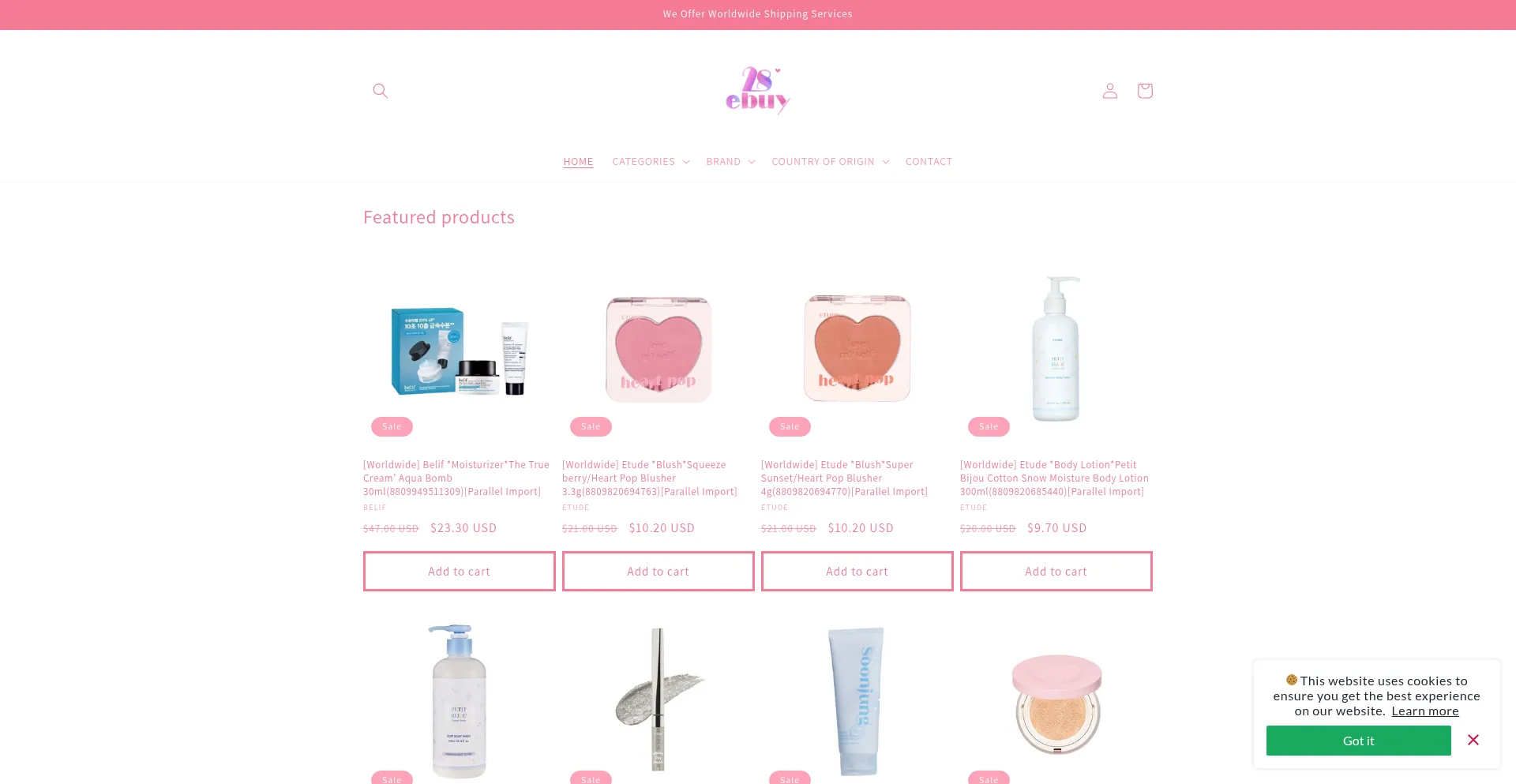 28ebuy.net Screenshot