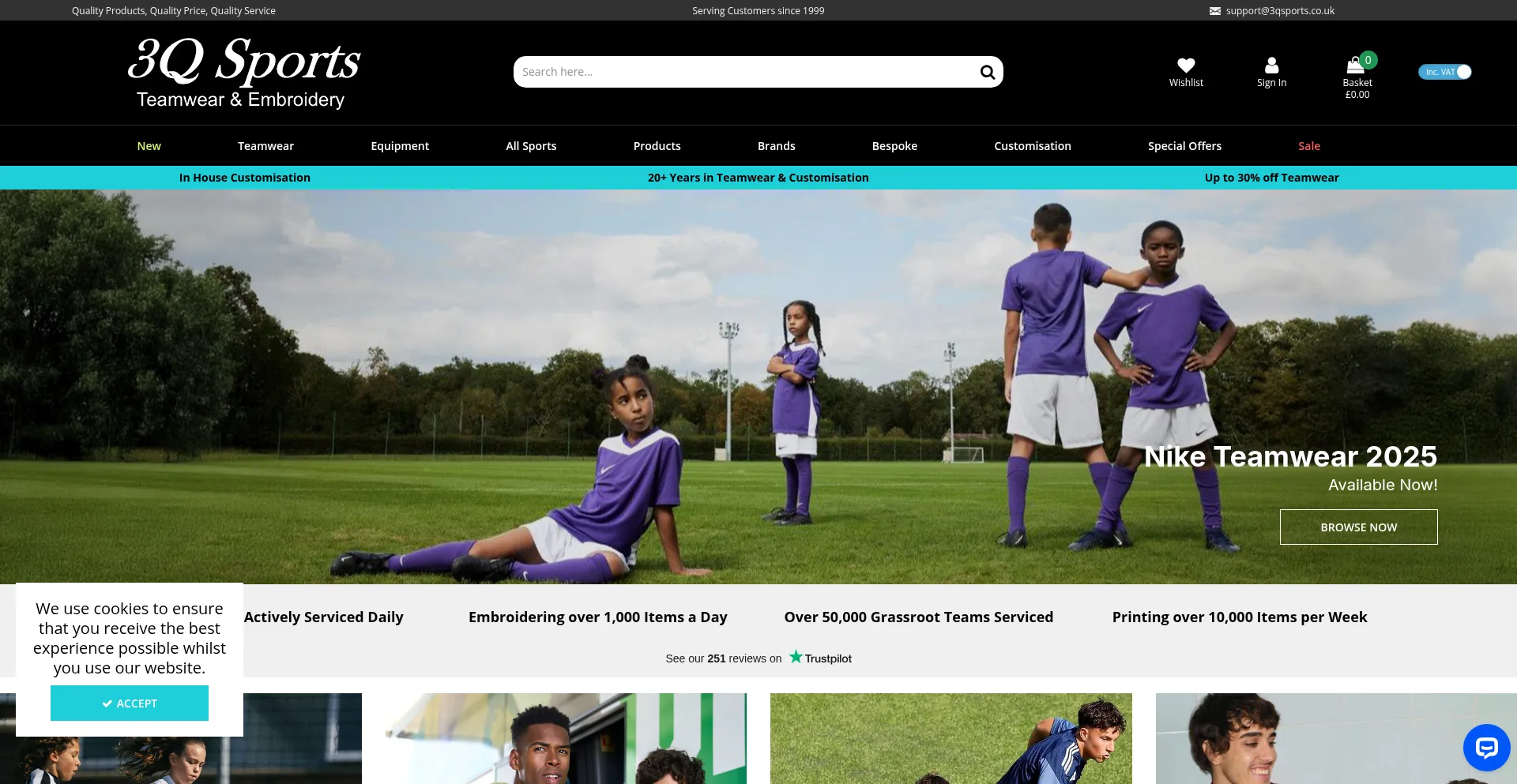¿És Seguro y Confiable 3qsports.co.uk?