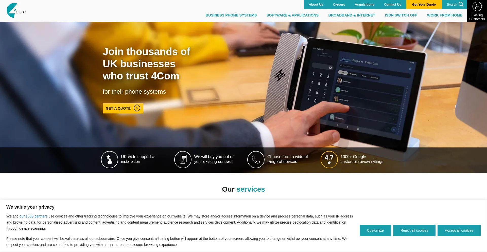 4com.co.uk: ¿es seguro? (Confianza 92/100)