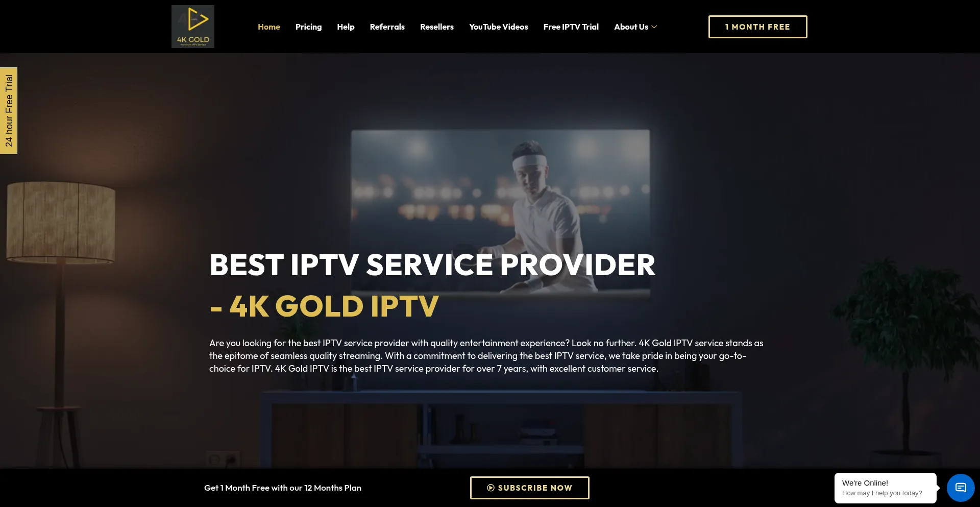 ¿És Seguro y Confiable 4kgoldiptv.ca?