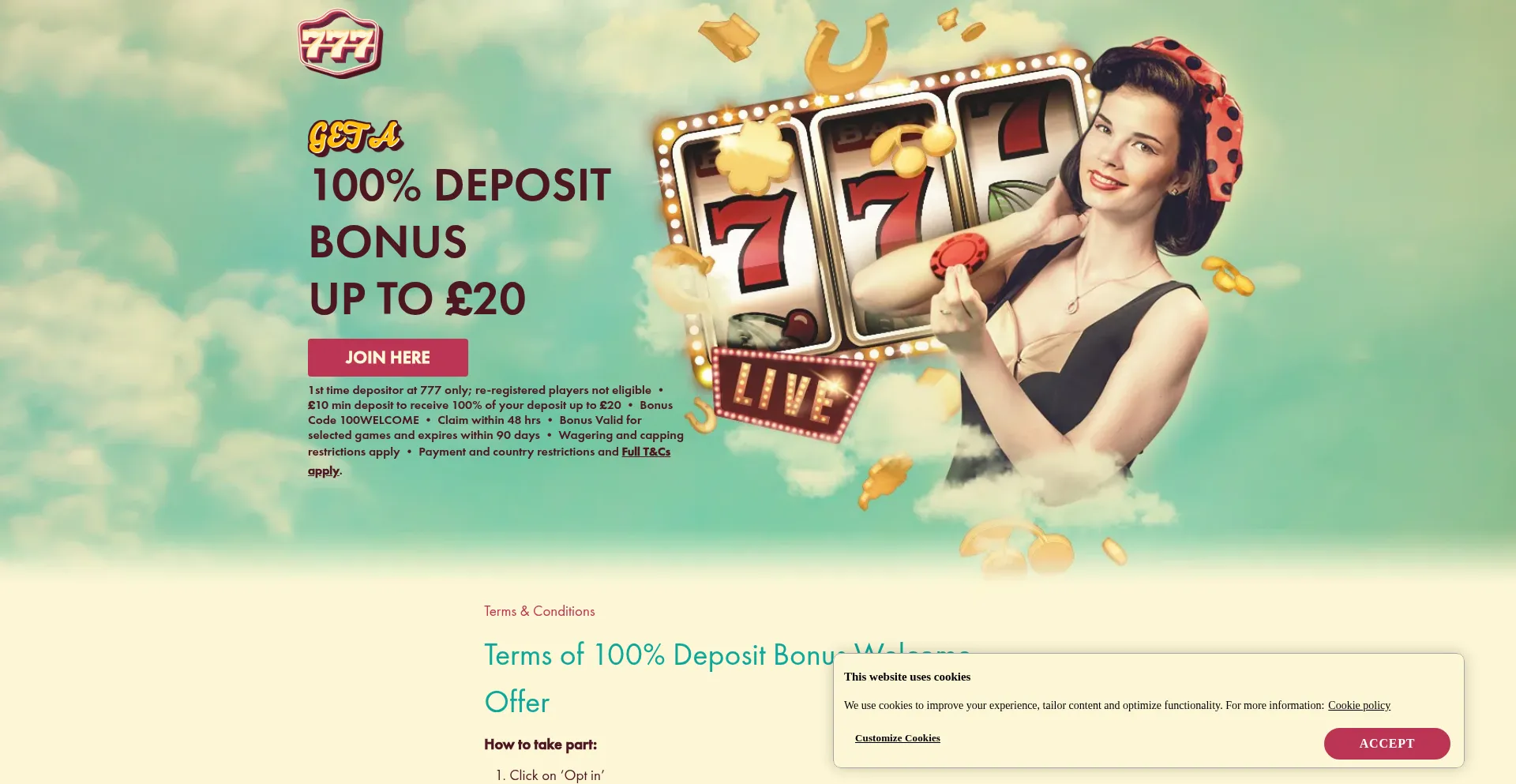¿És Seguro y Confiable 777casino.com?