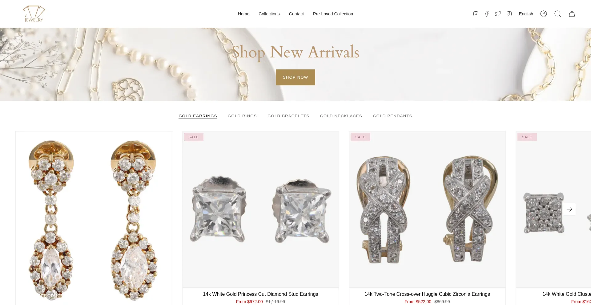777jewelry.com Screenshot