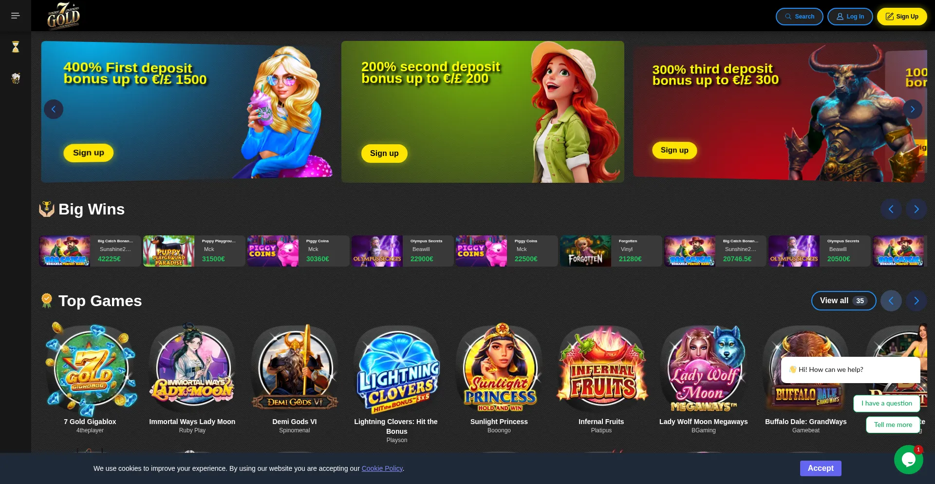 ¿És Seguro y Confiable 7goldcasino.com?