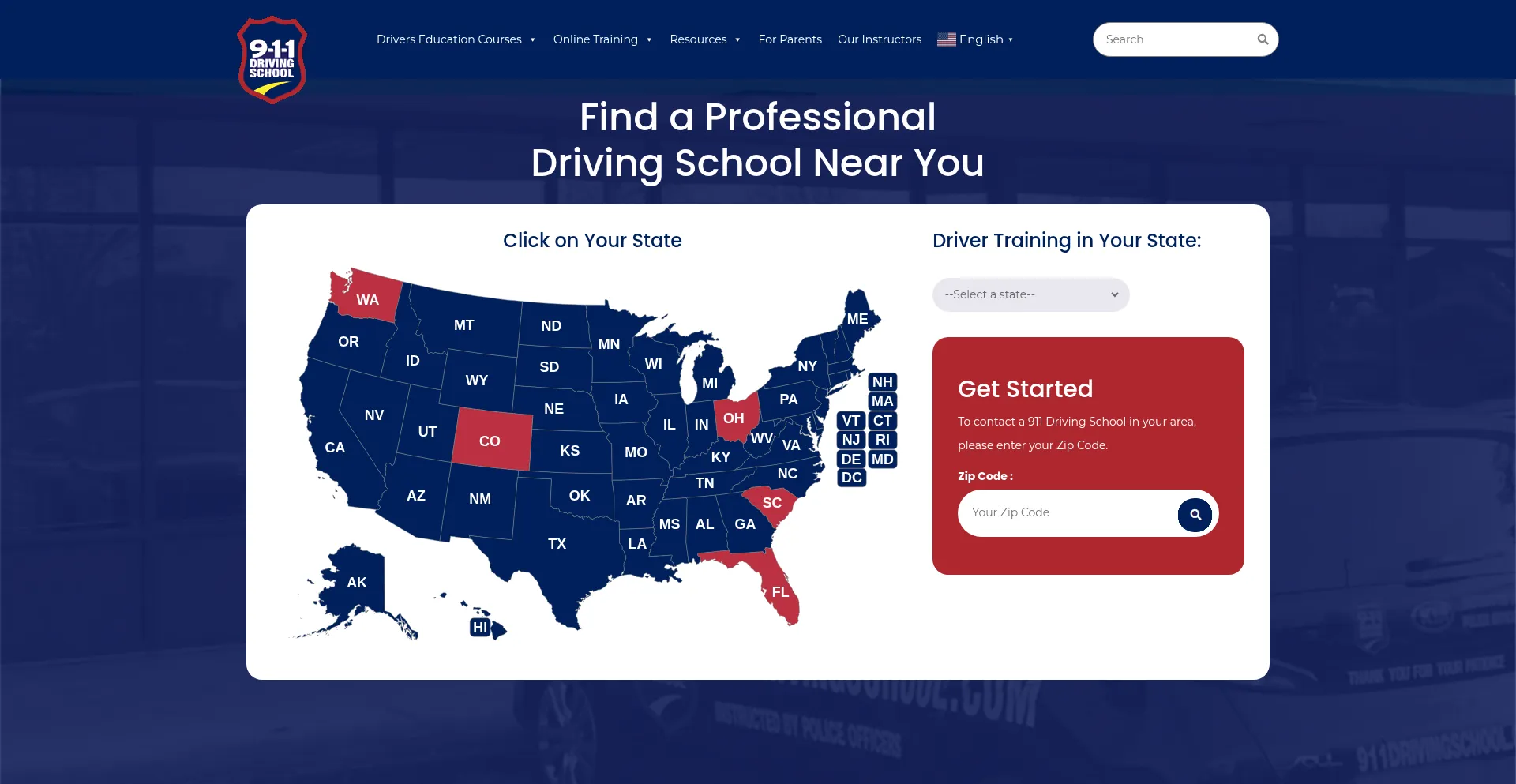 911drivingschool.com