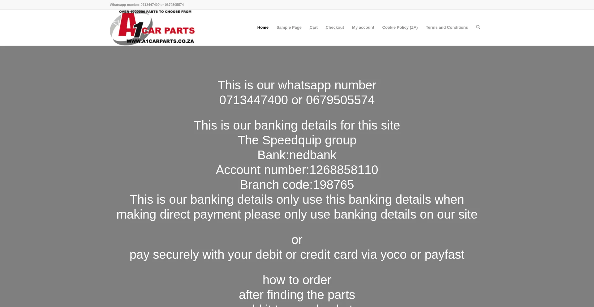 A1carparts.co.za