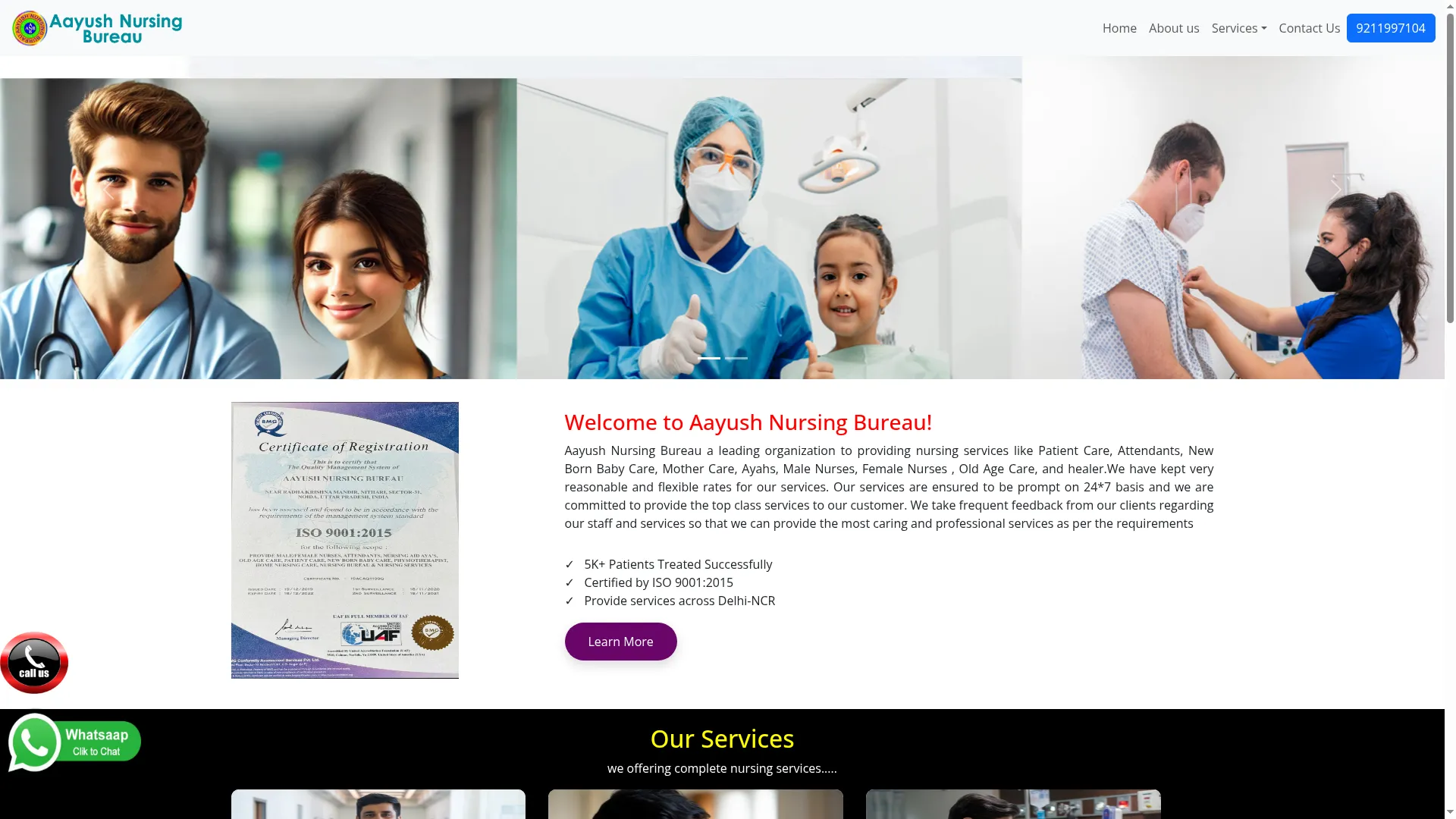 Aayushnursingbureau.com