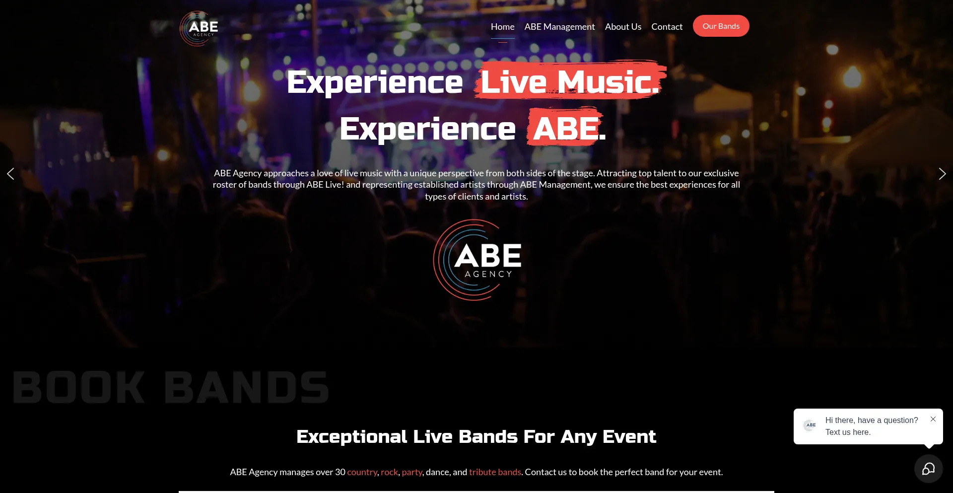Abeagency.com Screenshot
