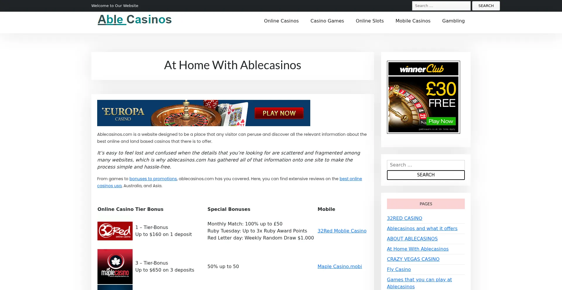 Ablecasinos.com
