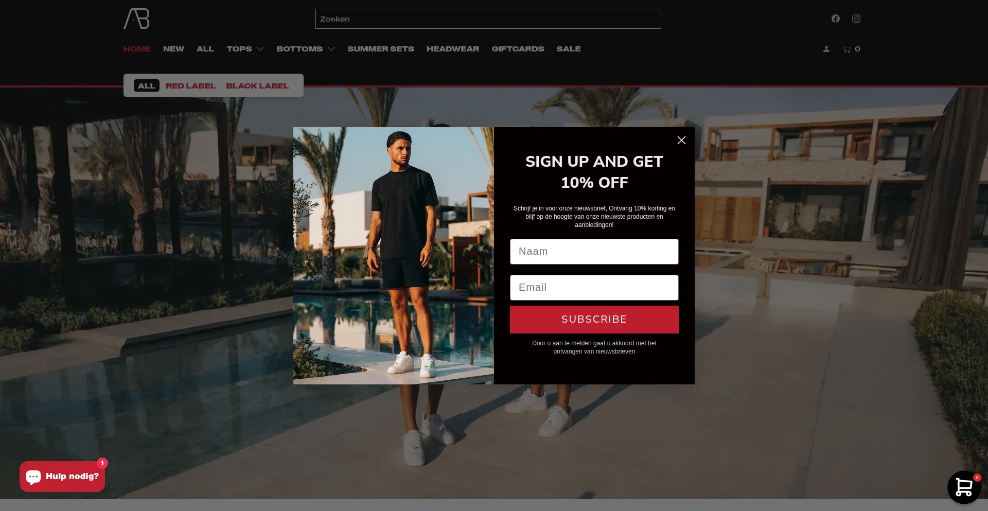 Website screenshot of Ablifestyle.com