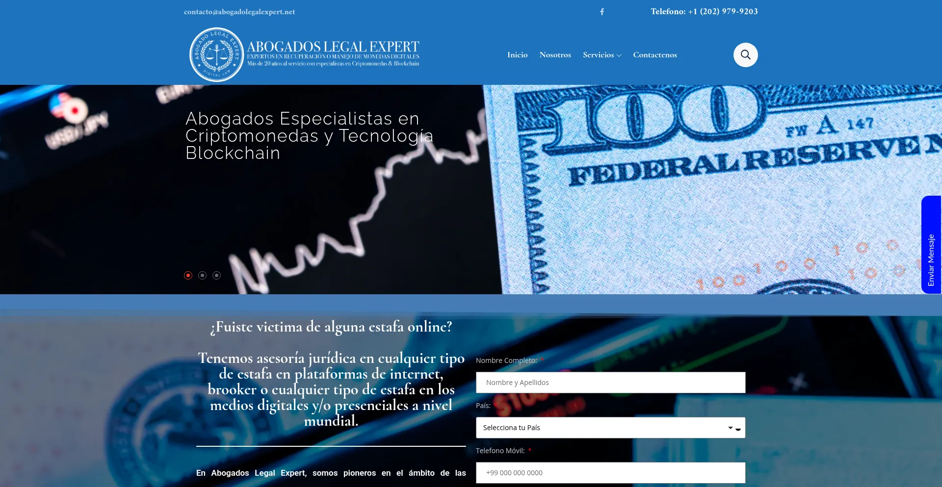 ¿És Seguro y Confiable Abogadolegalexpert.net?