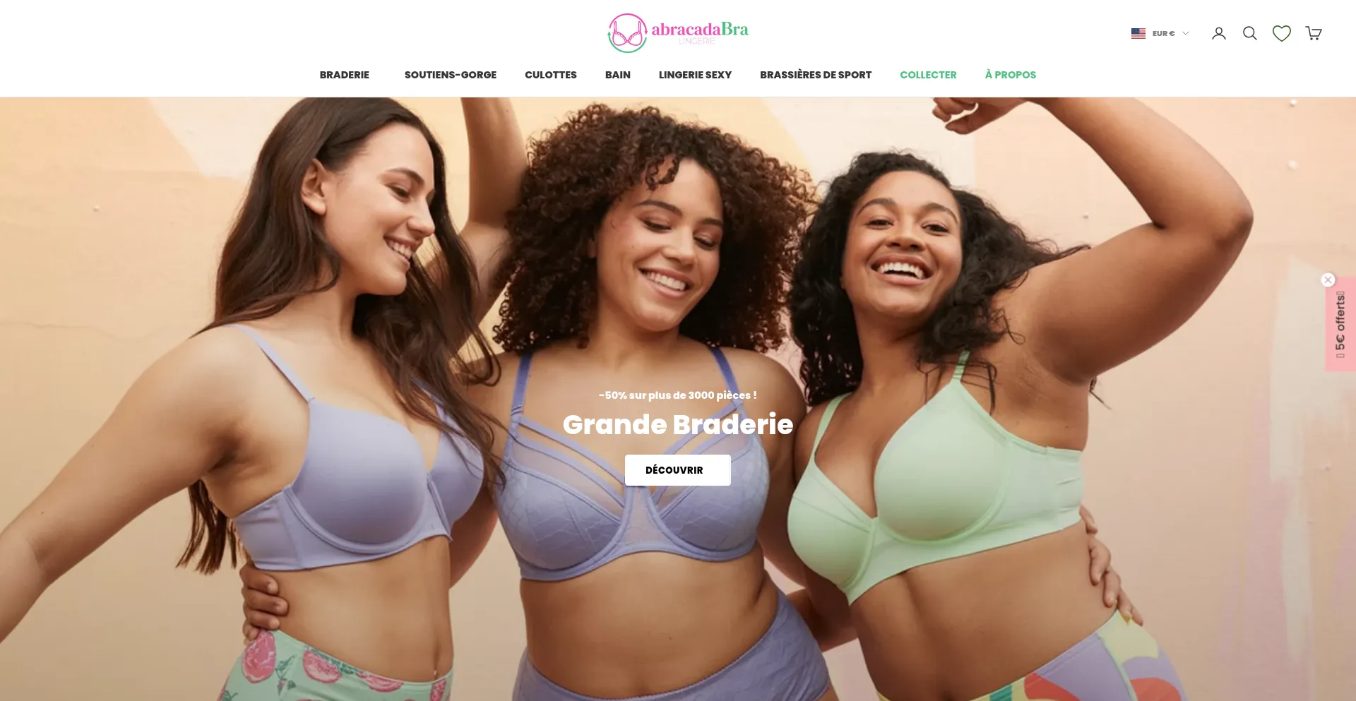 ¿És Seguro y Confiable Abracadabralingerie.fr?