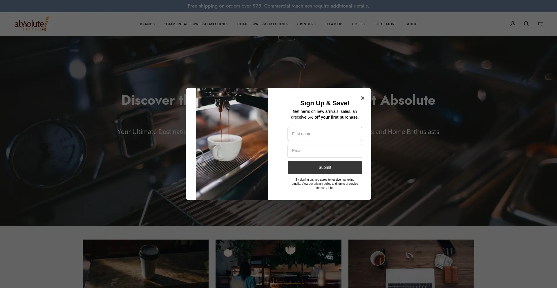 Absoluteespresso.com