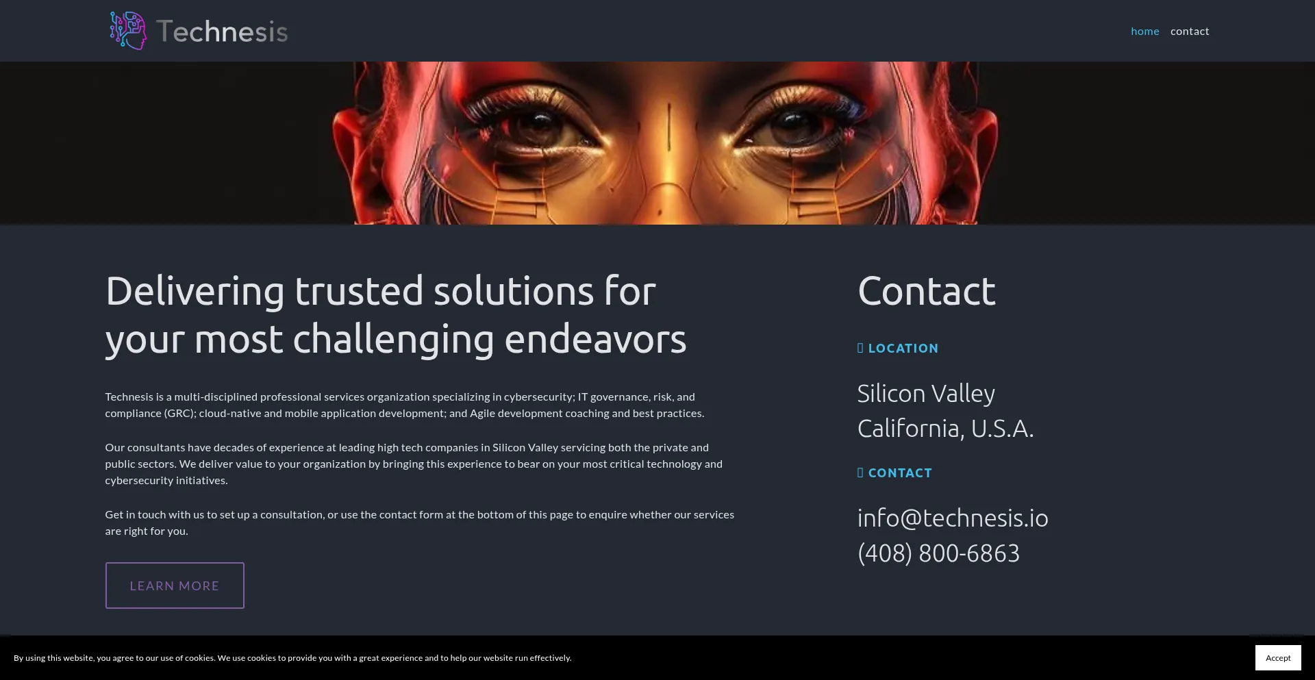Website screenshot of Ac-services.com