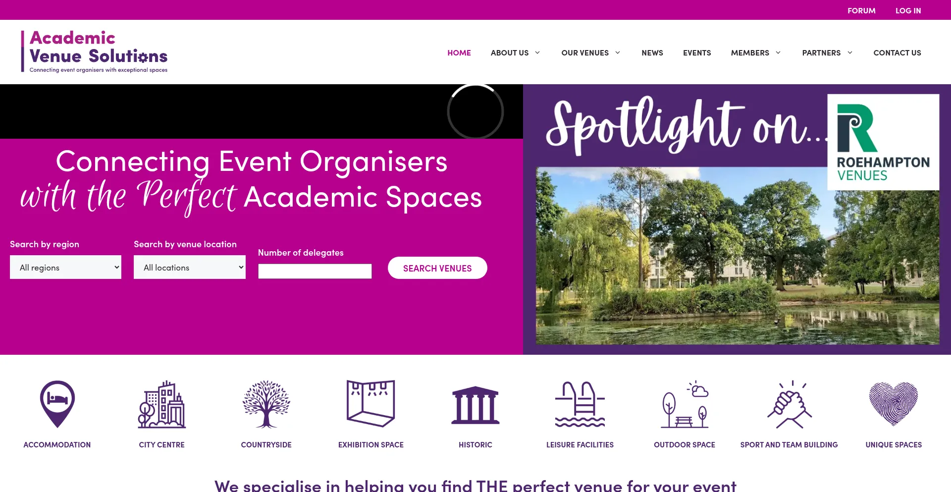 Academicvenuesolutions.co.uk