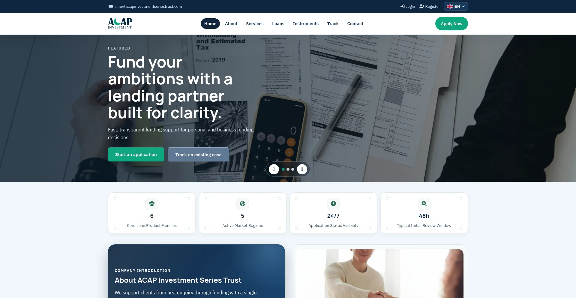 Acapinvestmentseriestrust.com