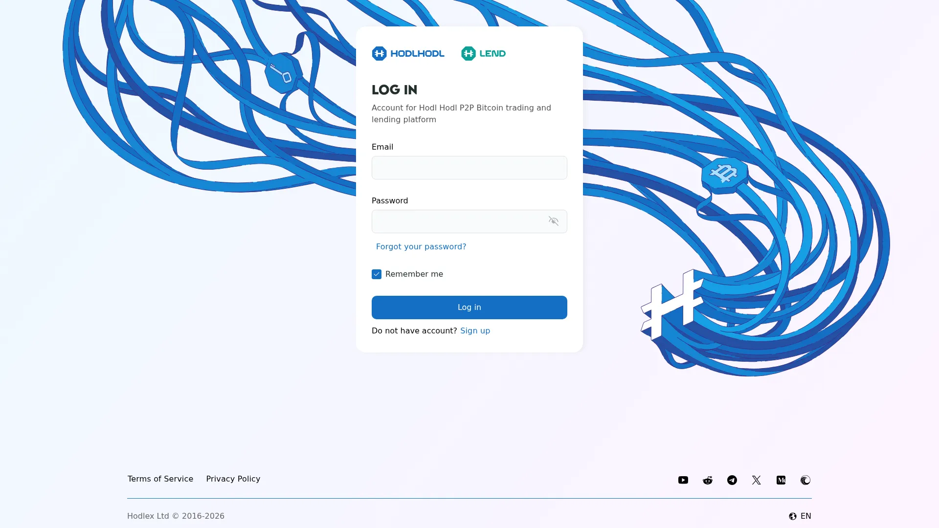 Accounts.hodlhodl.com