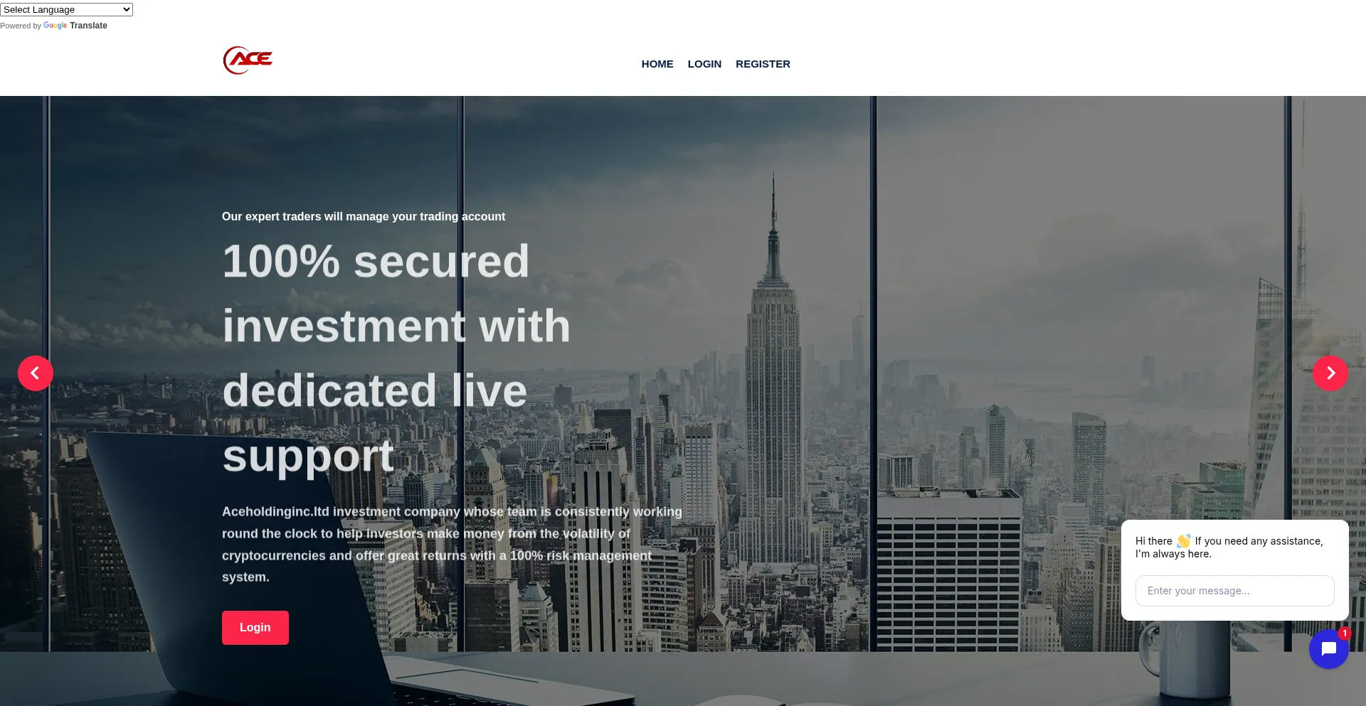 Aceholdinginc.ltd