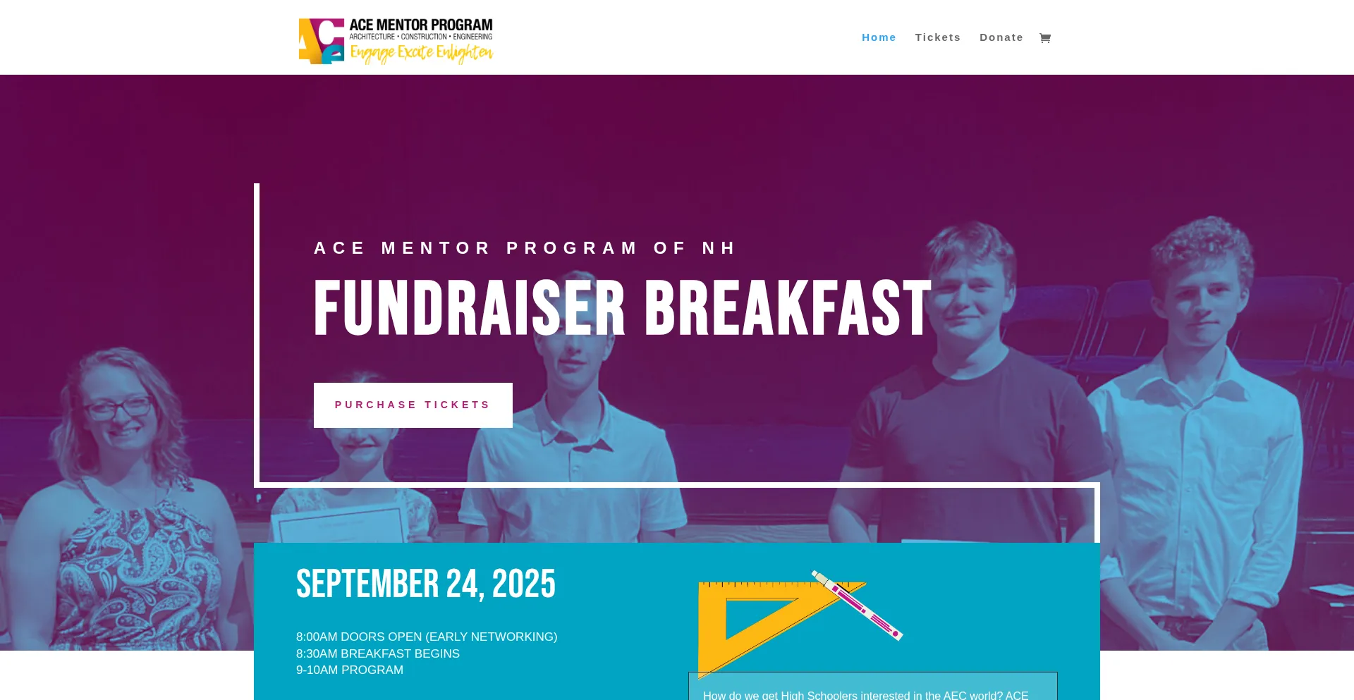 Website screenshot of Acenewhampshire.org
