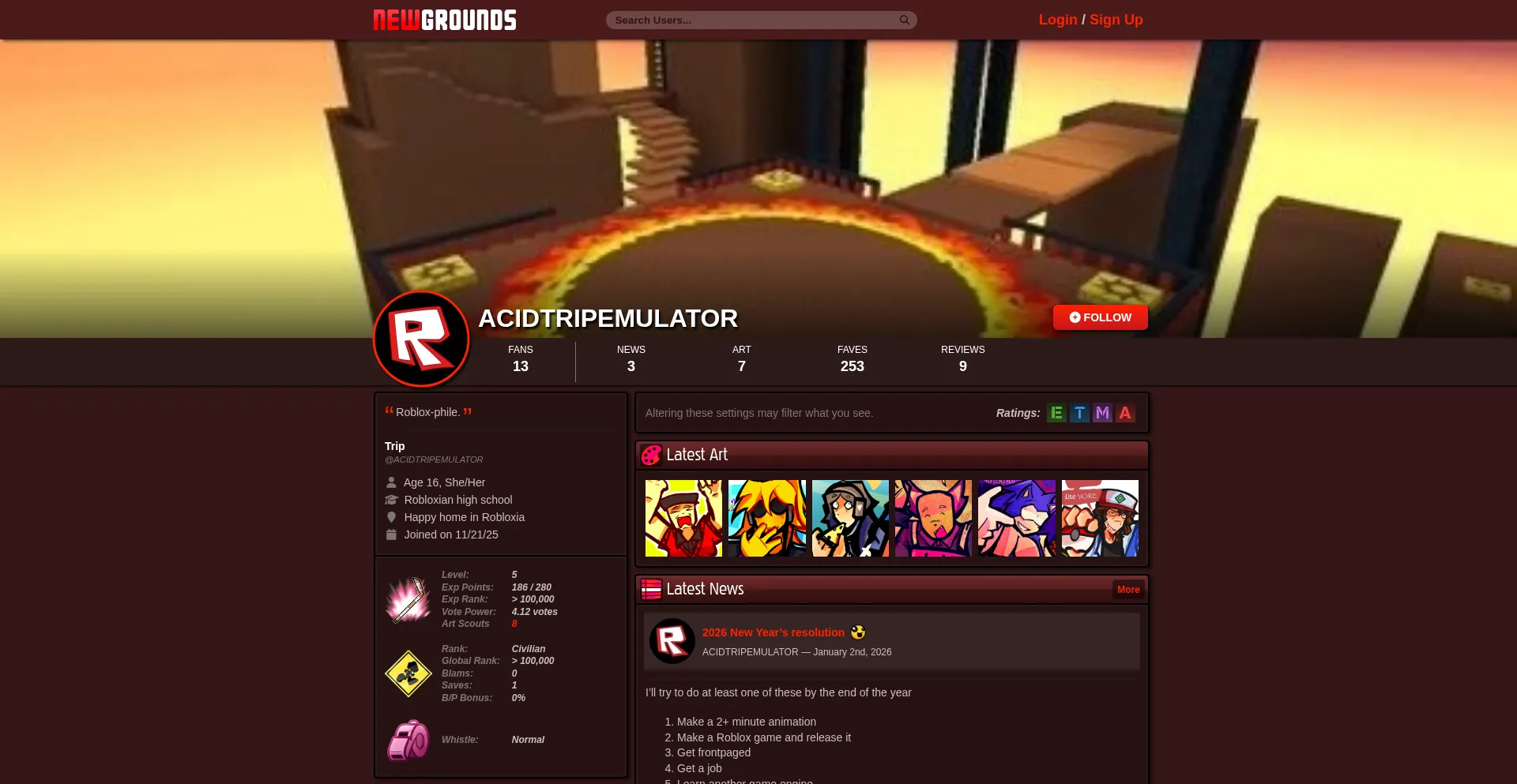Acidtripemulator.newgrounds.com