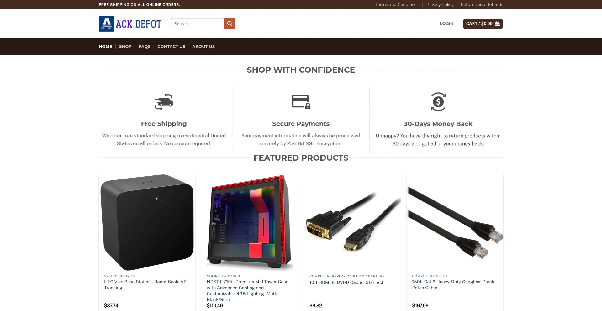 Ackdepot.com