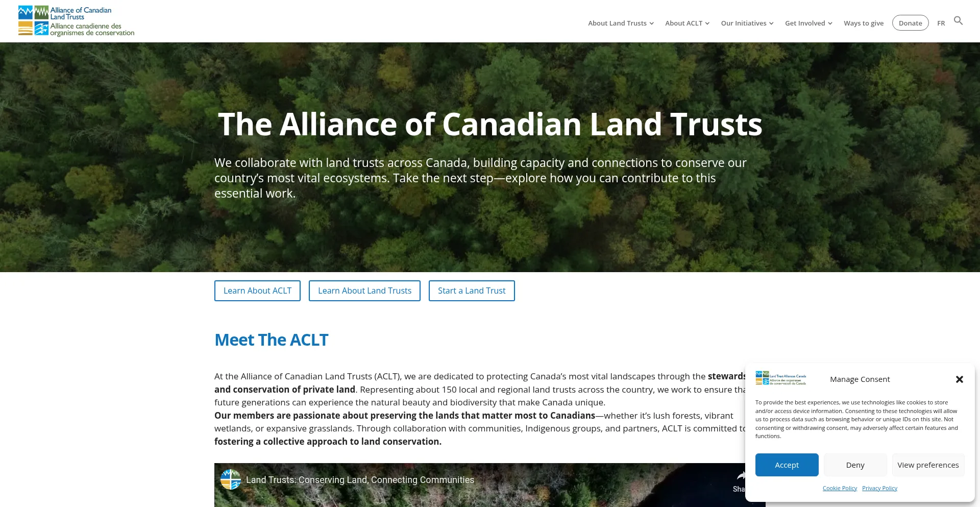 Aclt-acoc.ca Screenshot