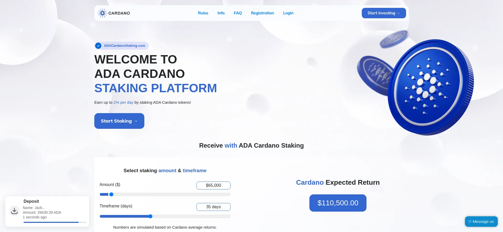 Adacardanostaking.com