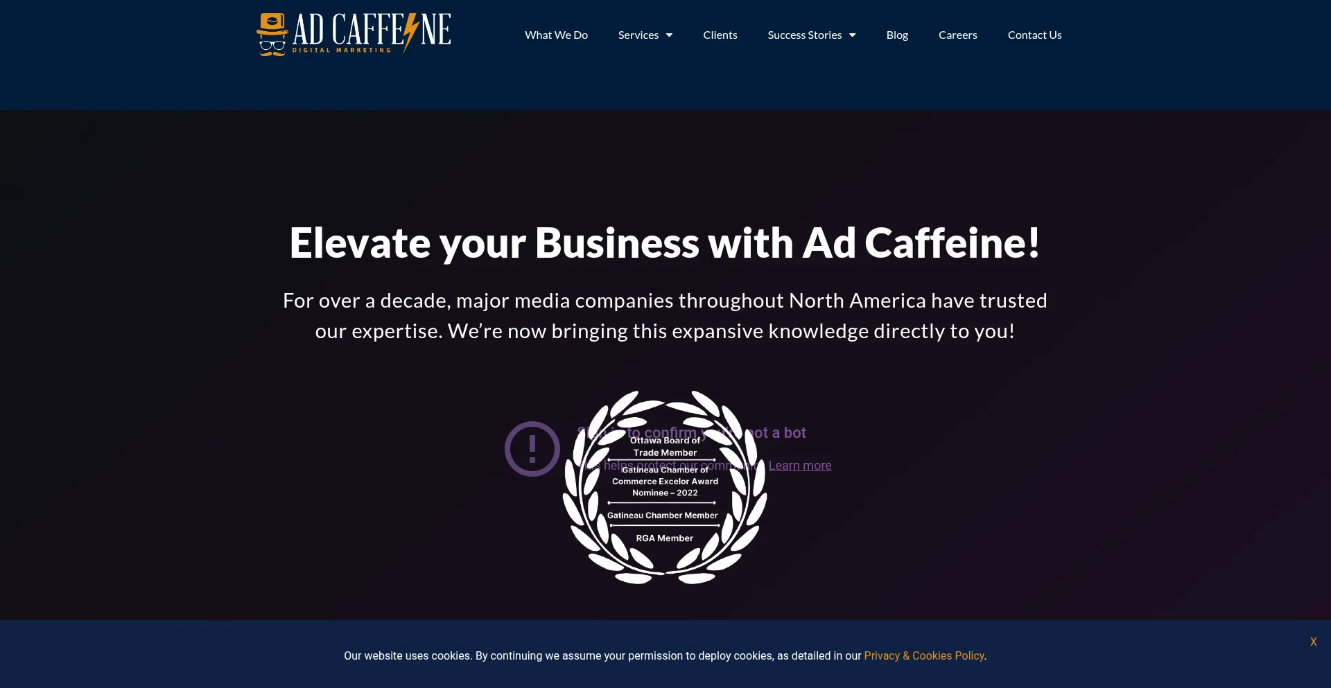 ¿És Seguro y Confiable Adcaffeine.ca?