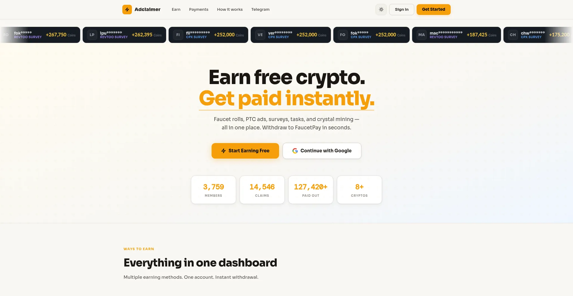 Adclaimer.xyz