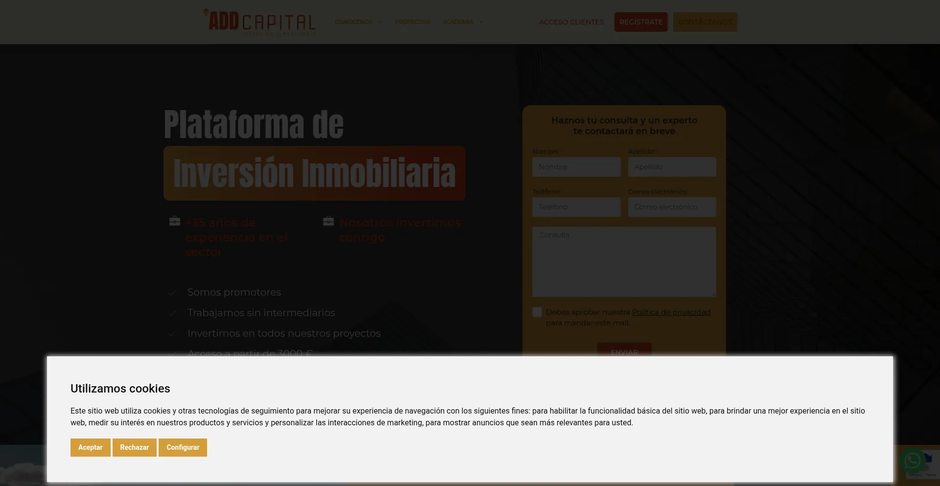 ¿És Seguro y Confiable Addcapital.io?
