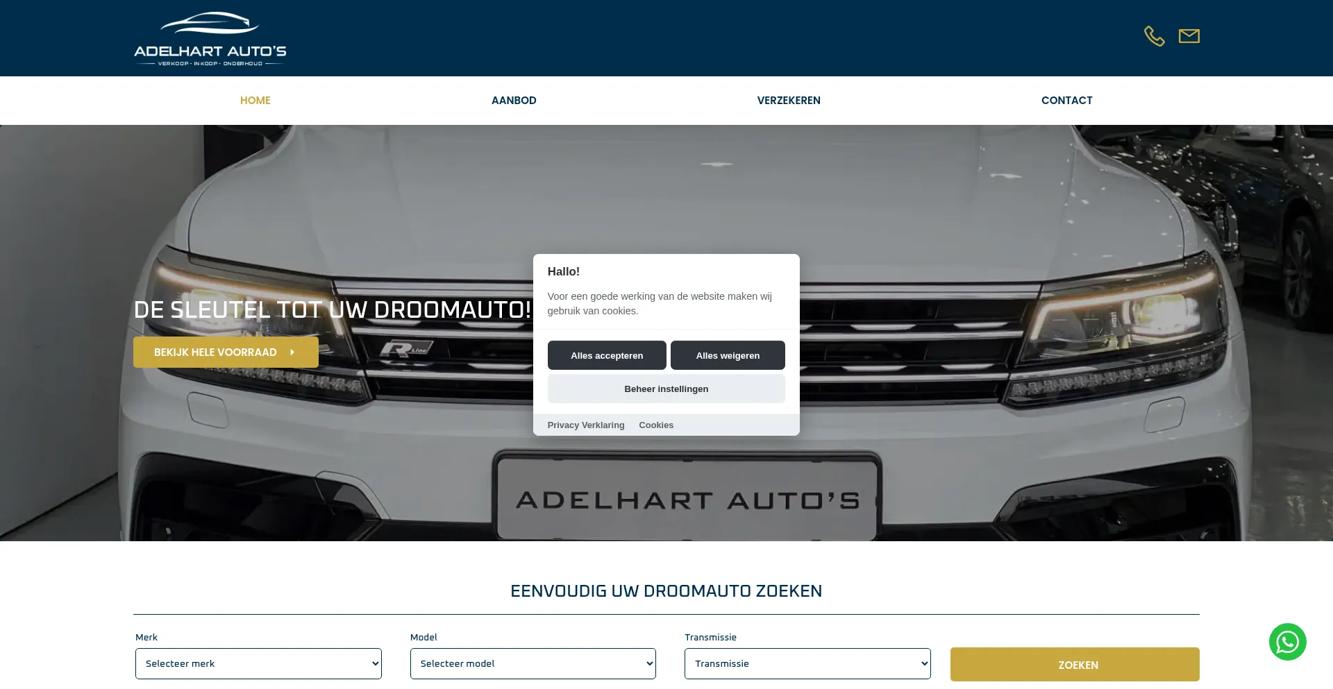¿És Seguro y Confiable Adelhartautos.nl?