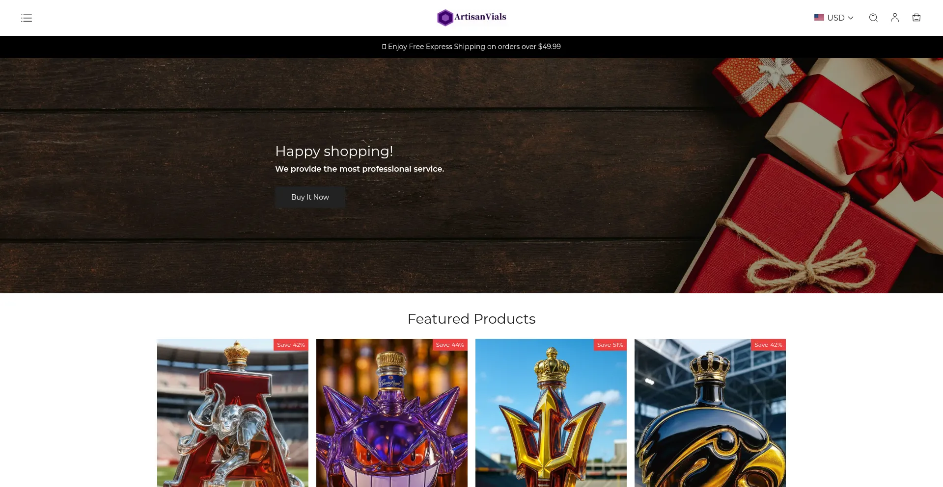 Website screenshot of Adorebuy.com