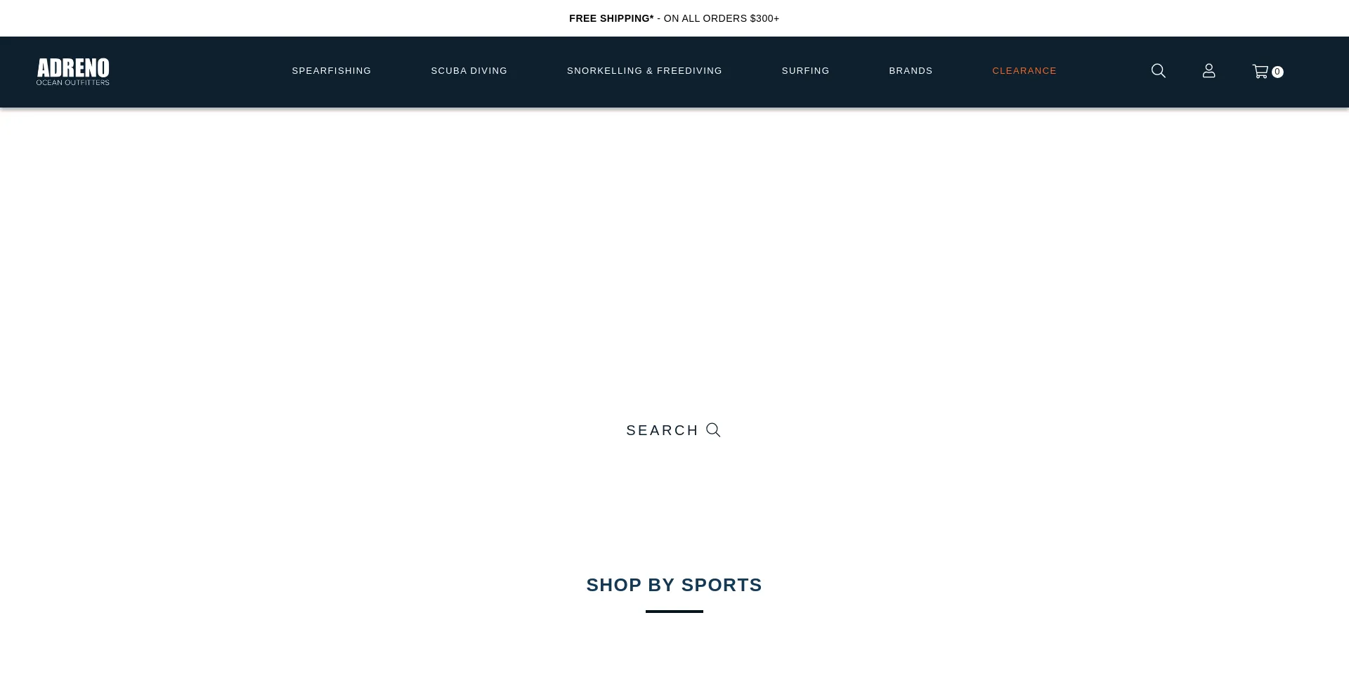 Website screenshot of Adreno.com.au