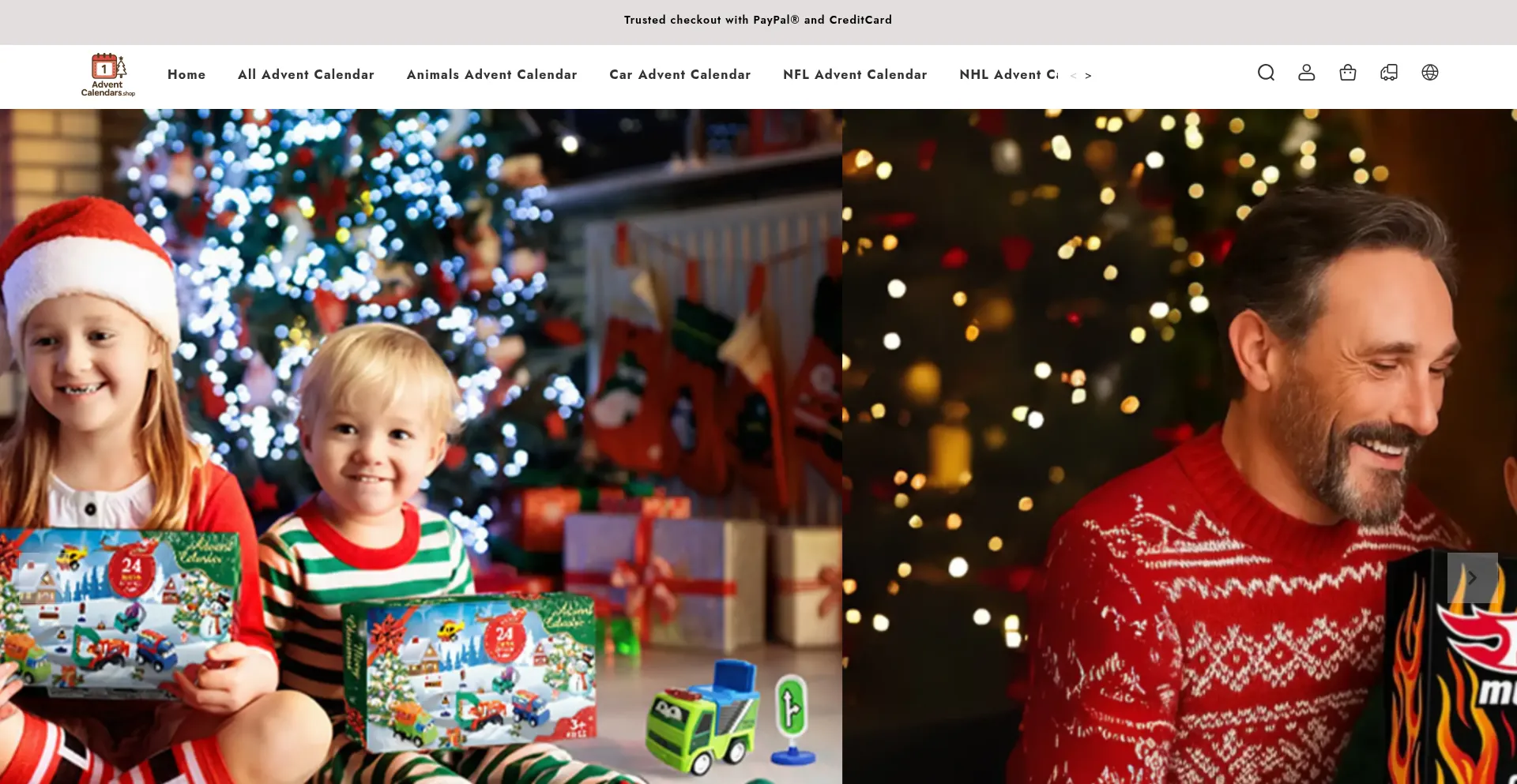 Adventcalendars.shop Screenshot