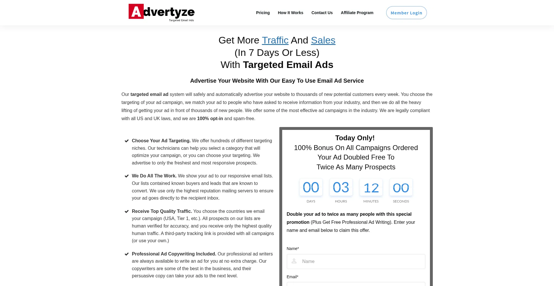 ¿És Seguro y Confiable Advertyze.com?