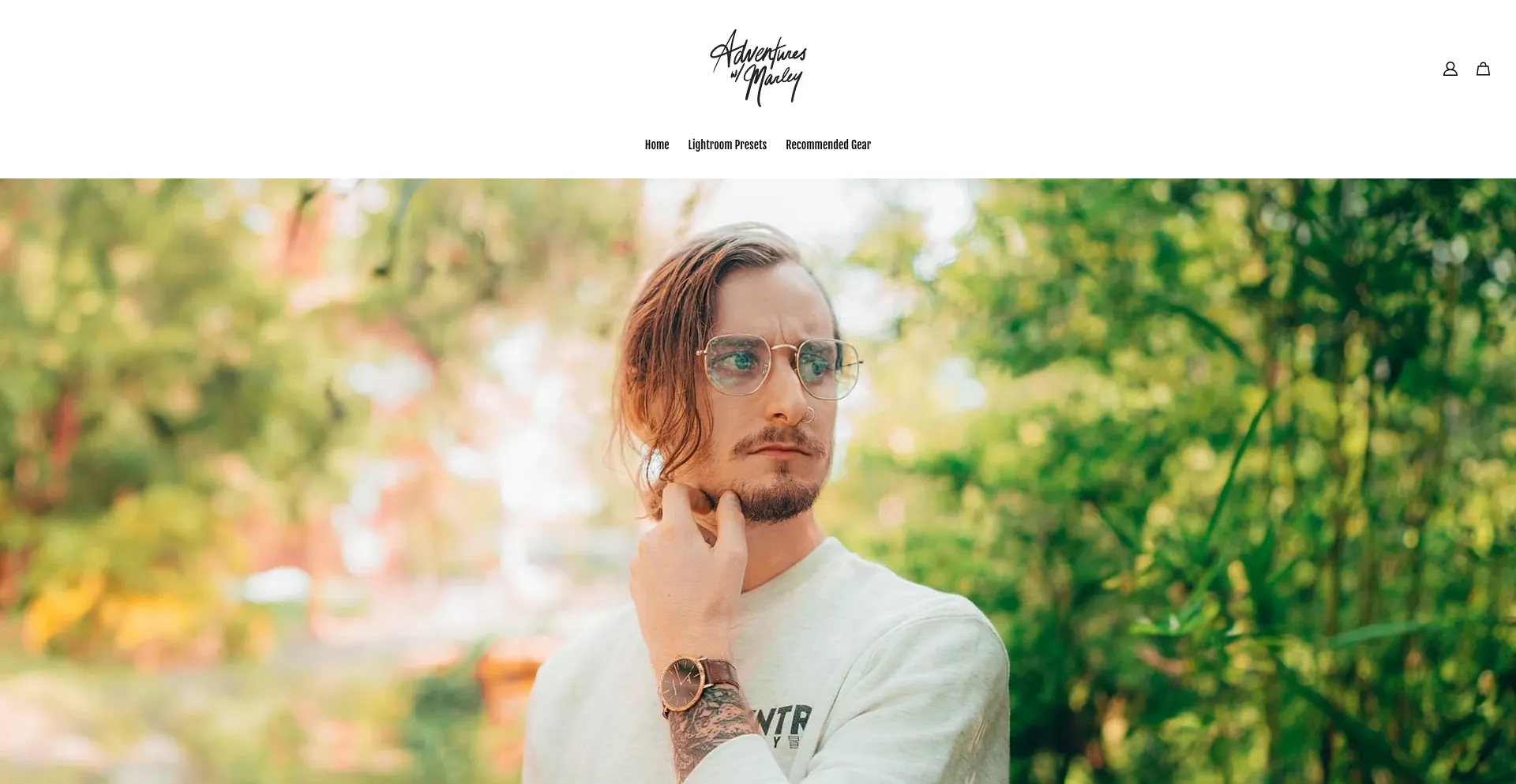 Website screenshot of Advntrswithmarley.com